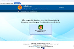 Kê khai nộp thuế tại nhà, người bán hàng online làm theo các bước sau
