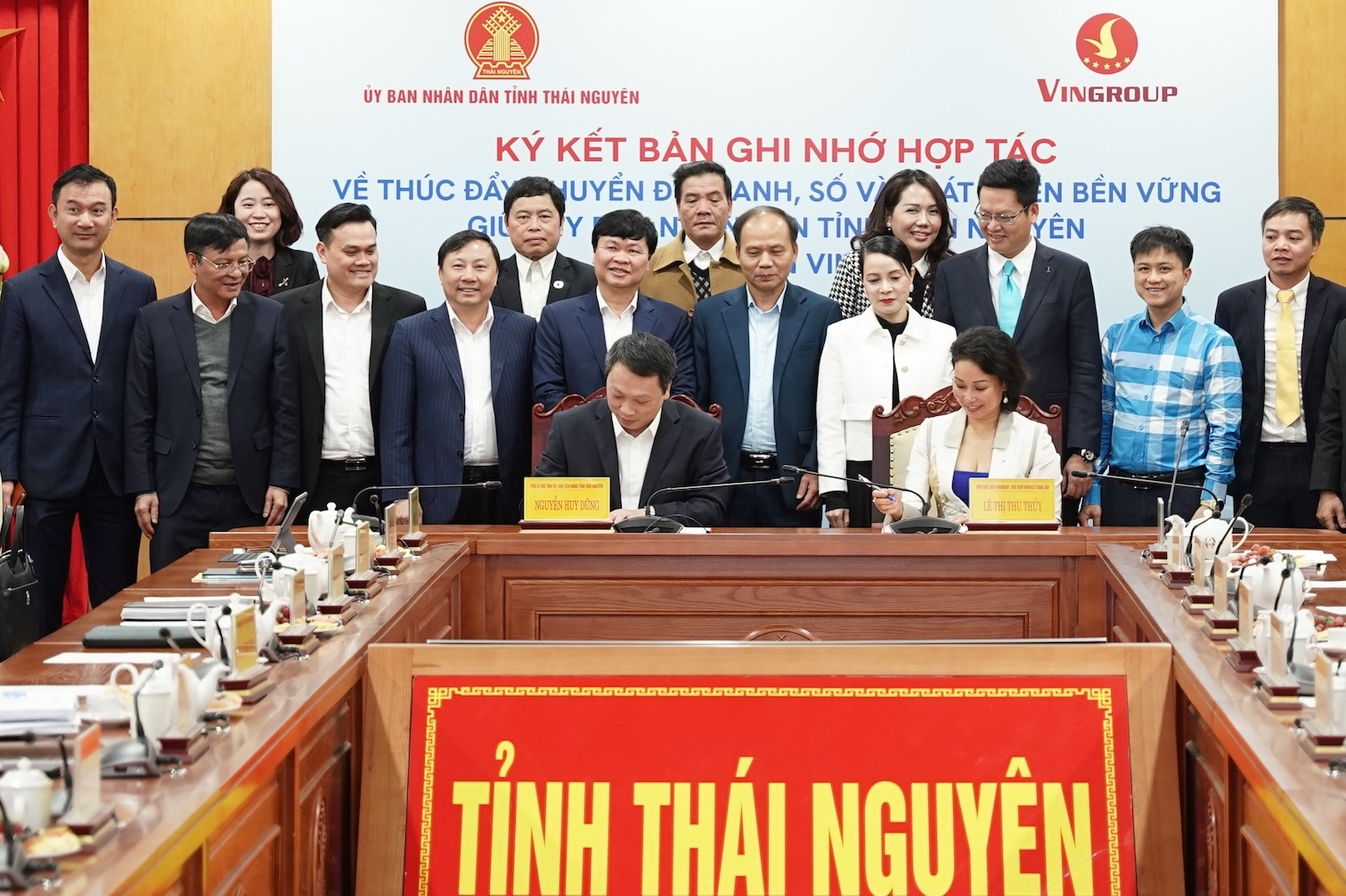 Thái Nguyên và Vingroup hợp tác toàn diện về chuyển đổi xanh