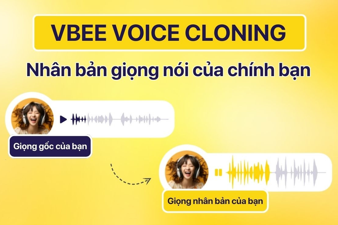 Vbee ra mắt sản phẩm nhân bản giọng nói tiếng Việt