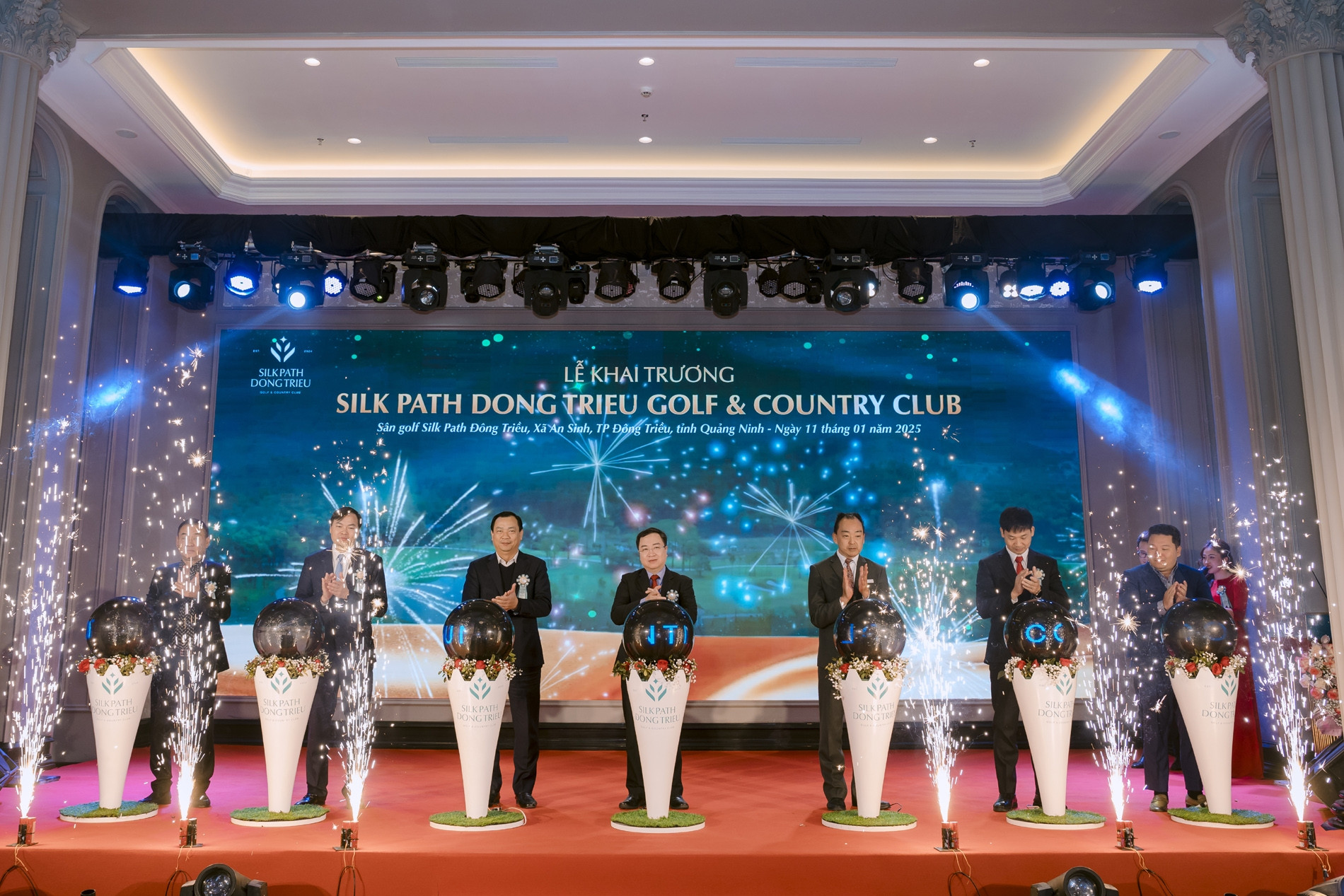 Gần 200 golfer dự giải chào mừng thành phố mới Đông Triều