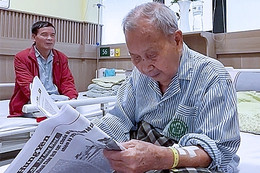 5 bí quyết giúp cụ ông 100 tuổi mới phải đi bệnh viện lần đầu
