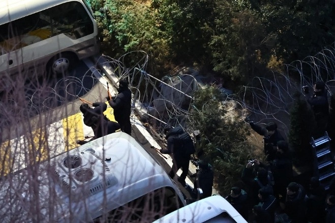 Cảnh sát Hàn Quốc bắt lãnh đạo Cơ quan an ninh Tổng thống