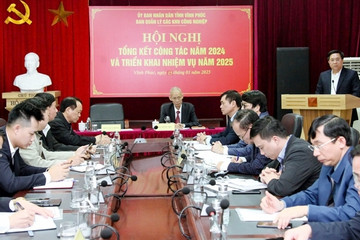 Chủ tịch Vĩnh Phúc: Phấn đấu thu hút 800 triệu USD vốn FDI năm 2025