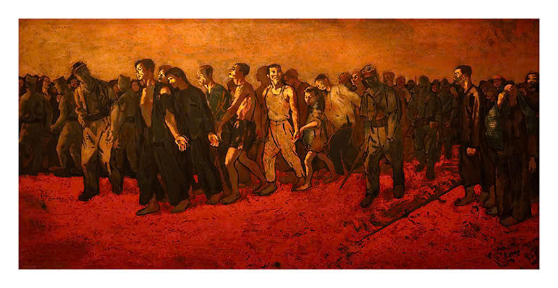 Nam Kỳ 1940.Huỳnh Văn Gấm.Sơn mài.1960.jpg