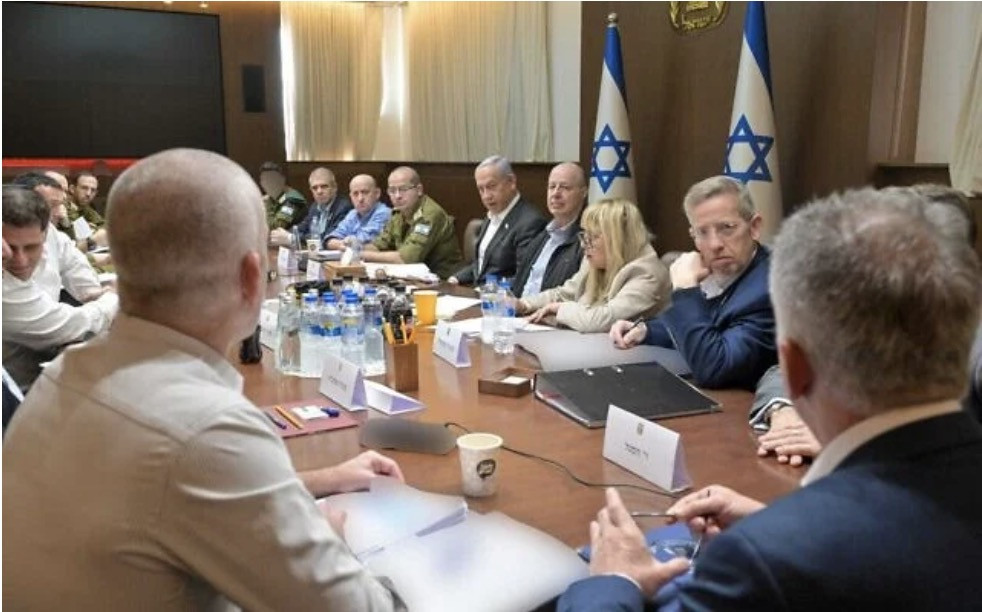 Nội các an ninh Israel. Ảnh: Times of Israel