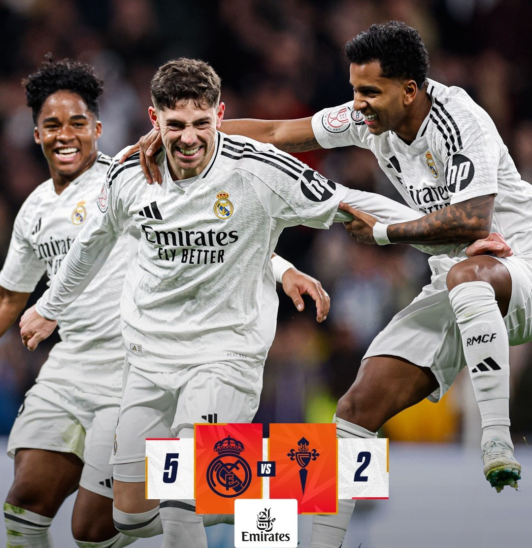 Real Madrid đoạt vé tứ kết nhờ 3 tuyệt phẩm trong hiệp phụ real madrid 5 2 celta vigo.jpg
