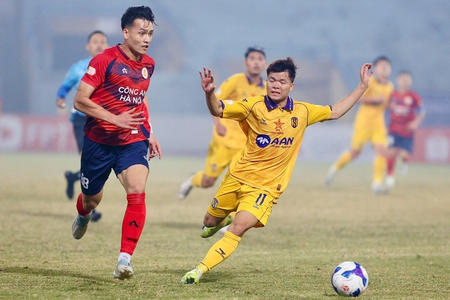 Kết quả bóng đá CAHN 1-1 SLNA - Vleague 2024/25 Vòng 10