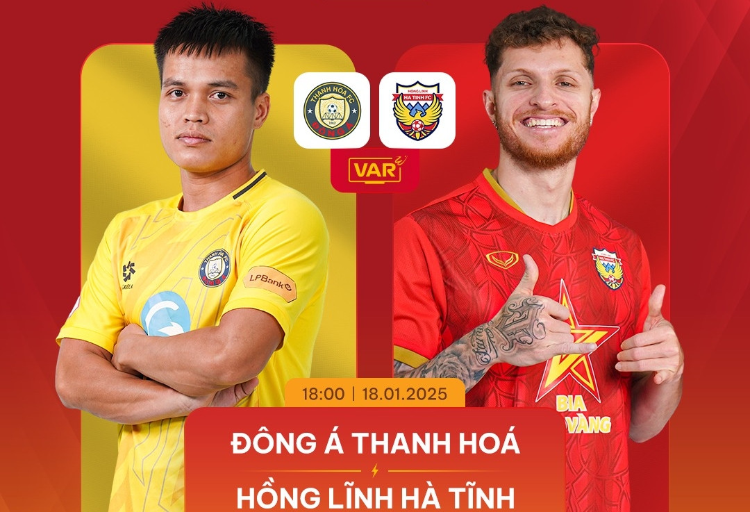 Trực tiếp bóng đá Thanh Hóa vs Hà Tĩnh: Xây chắc ngôi đầu