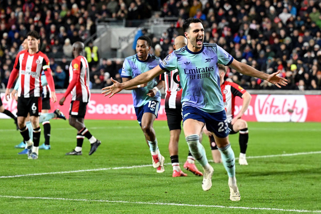 Arsenal ngược dòng đánh bại Brentford Arsenal