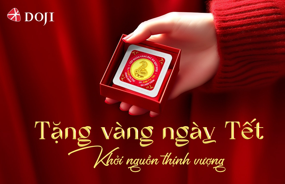 Tặng vàng ngày Tết, trao trọn an khang