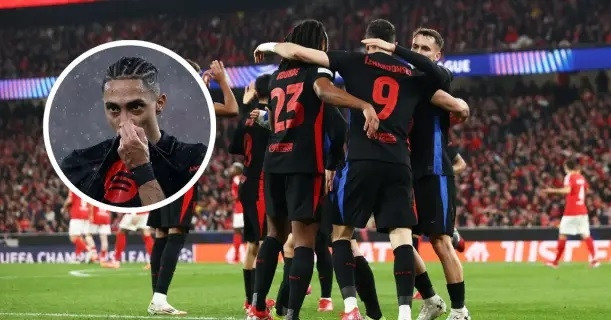 Cầu thủ Barca và Benfica ẩu đả sau trận cầu điên rồ 9 bàn thắng