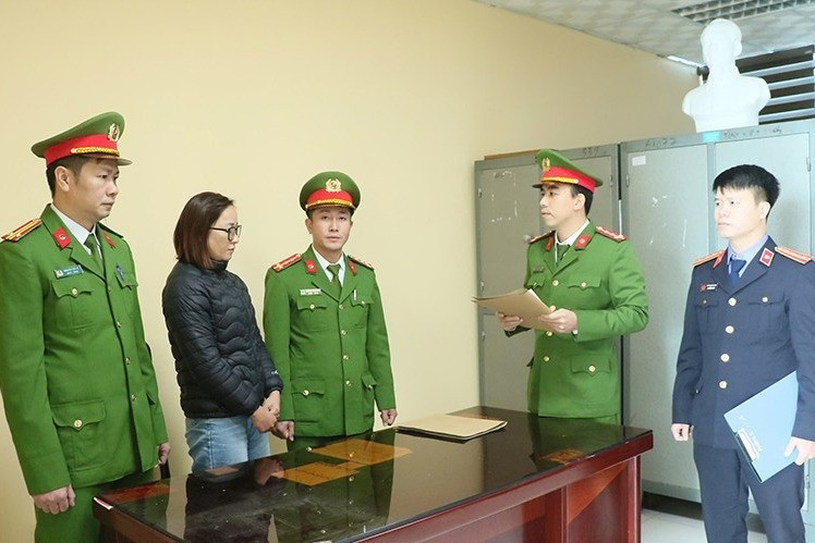 co quan canh sat dieu tra cong bo quyet dinh khoi to bi can lenh bat doi voi nguyen thi tuyet.jpg