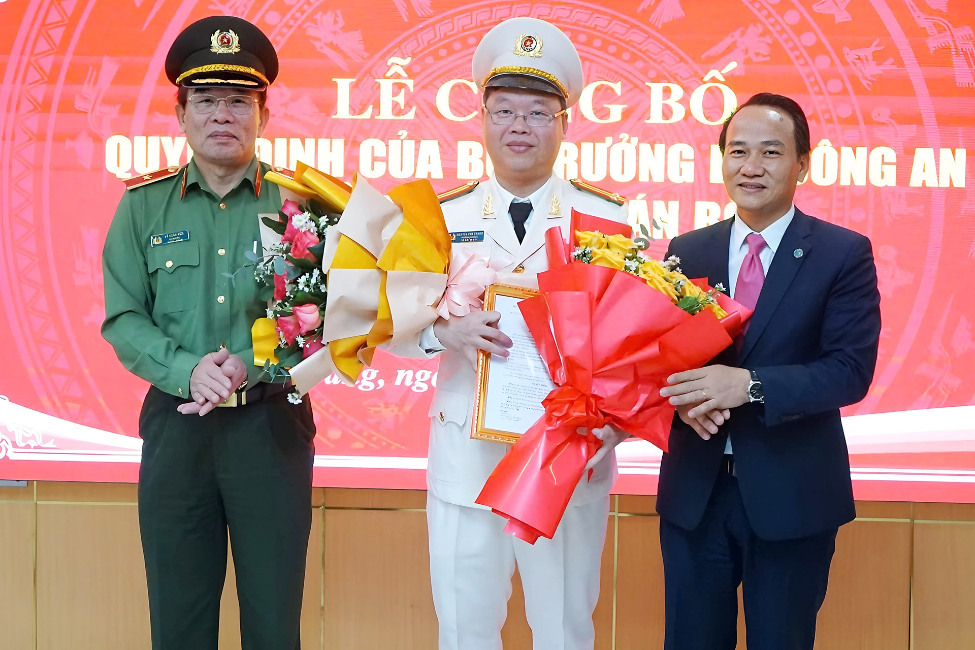 Trung tá Nguyễn Kim Trung làm Phó Giám đốc Công an TP Đà Nẵng