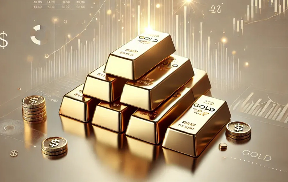 Giá vàng hôm nay 4/1/2025: Bệ đỡ từ châu Á, vàng miếng SJC tiếp đà tăng 1 gia vang the gioi copy.jpg