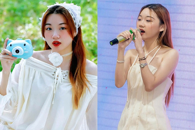 Nữ sinh Nhạc viện TPHCM lập cú đúp khi thi hoa hậu, buồn vì bị chê bai nhan  sắc