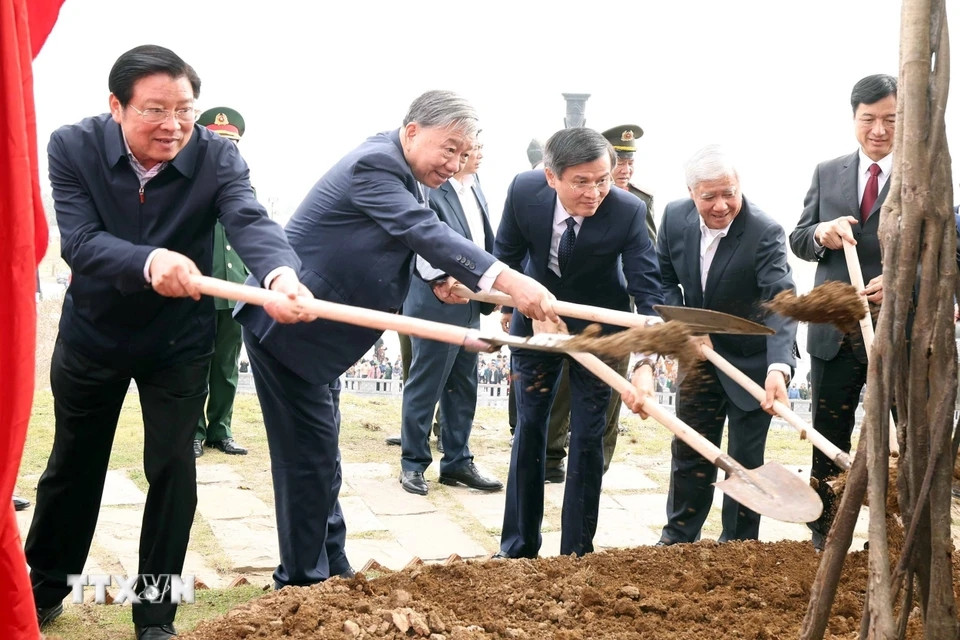 Tổng Bí thư Tô Lâm dự Lễ phát động Tết trồng cây