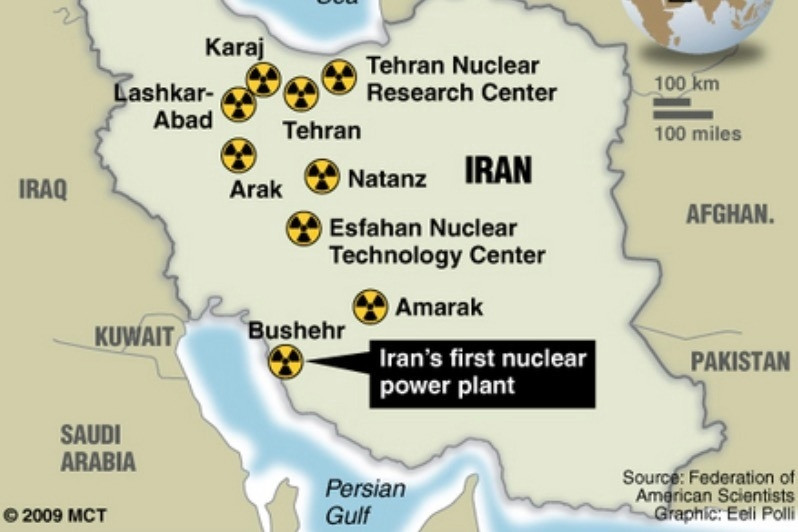 Mỹ cân nhắc tấn công các địa điểm hạt nhân của Iran