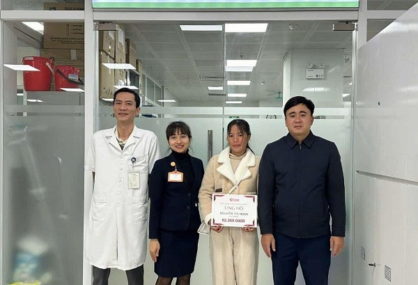 Em Nguyễn Thị Hoan bị tai nạn giao thông được ủng hộ hơn 62 triệu đồng