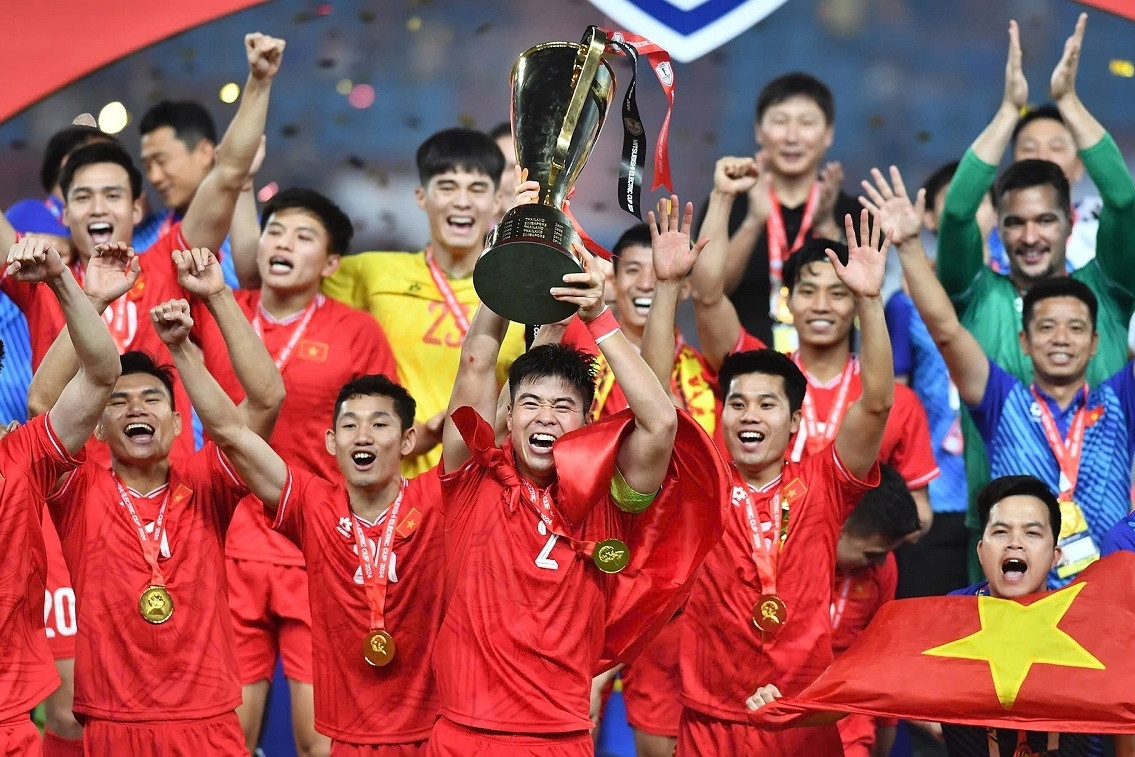 Việt Nam vô địch ASEAN Cup 2024 nghẹt thở trên đất Thái: Ngạo nghễ