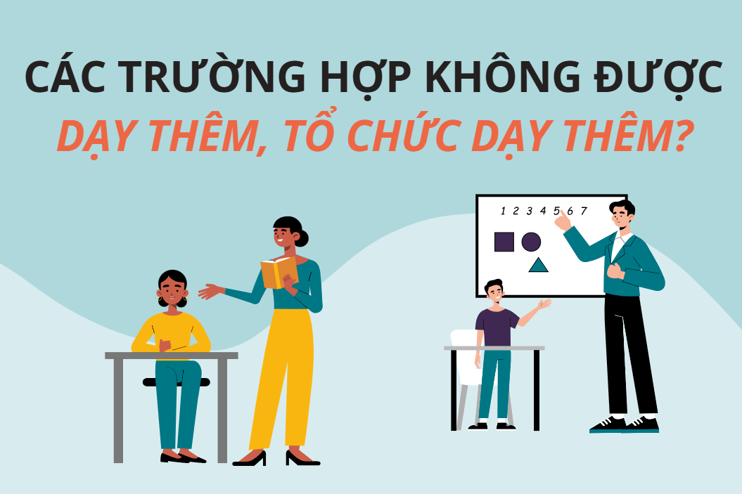 Giáo viên không được dạy thêm trong trường hợp nào?