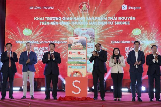 Khai trương gian hàng sản phẩm Thái Nguyên trên sàn thương mại điện tử
