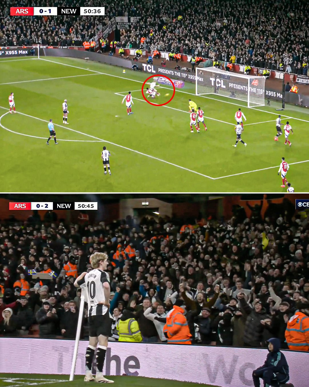 Newcastle đánh bại Arsenal ở bán kết cúp Liên đoàn Anh Arsenal Newcastle