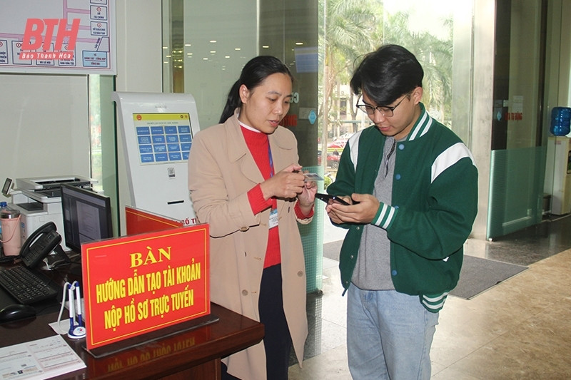 Bước chuyển trong cung cấp, sử dụng dịch vụ công trực tuyến ở Thanh Hóa