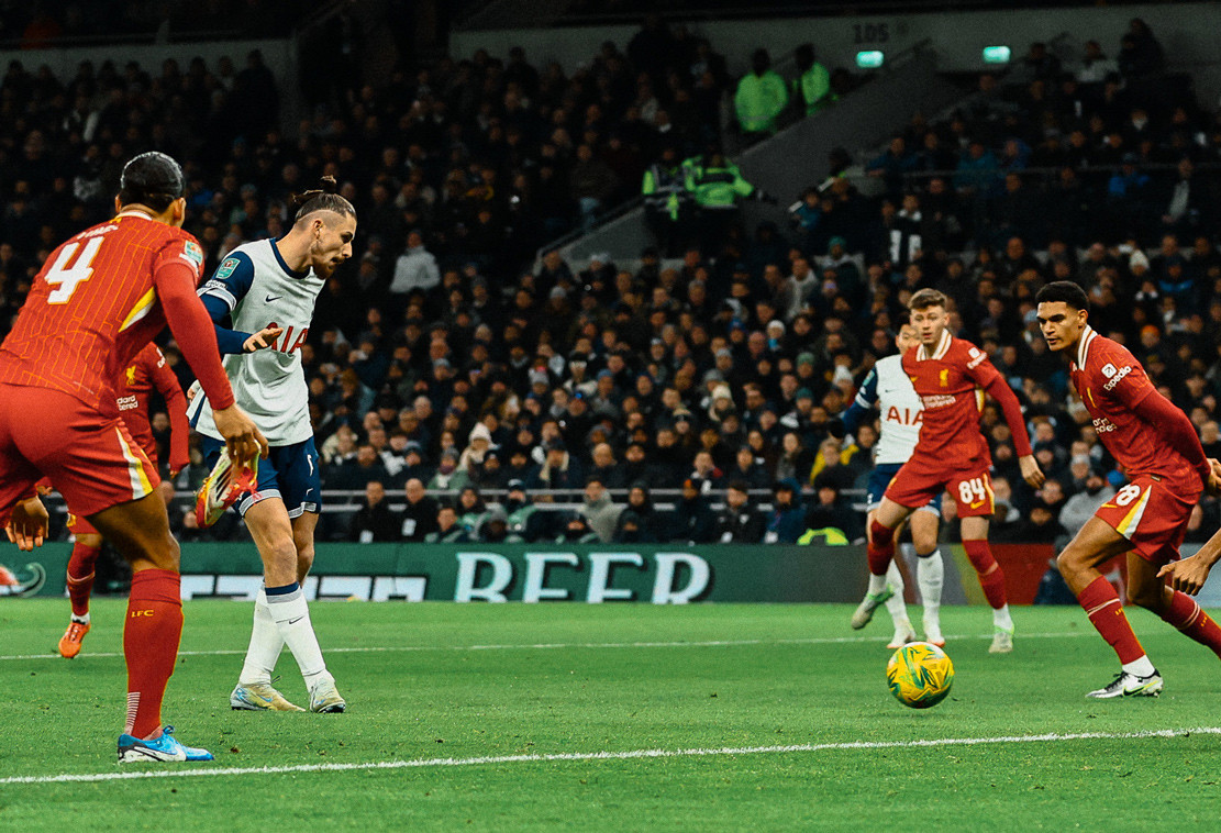 Bàn thắng muộn giúp Tottenham hạ Liverpool ở bán kết cúp Liên đoàn Tottenham vs Liverpool