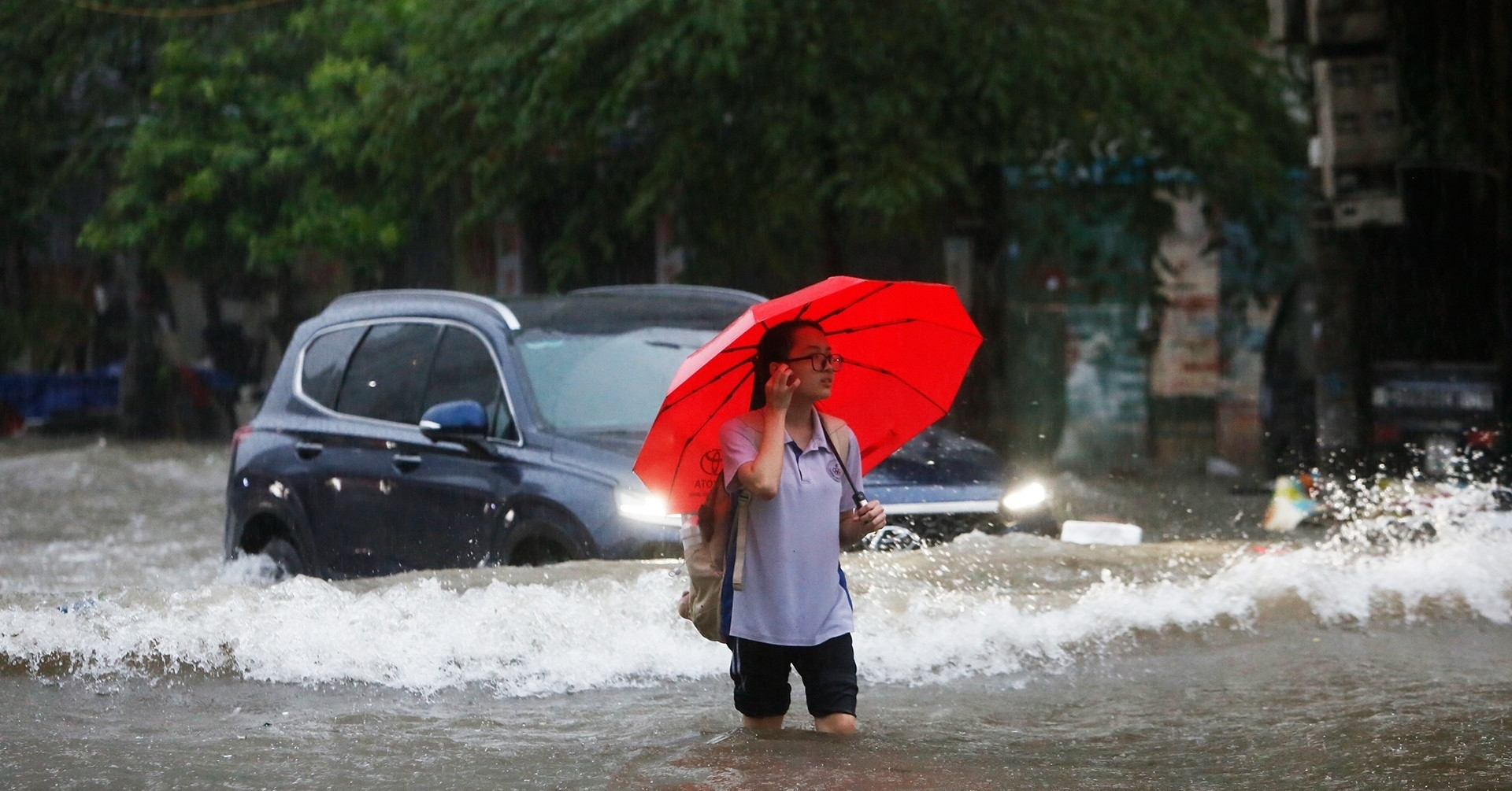 Cập nhật sáng 1/10: Danh sách 57 điểm đã hết ngập ở Hà Nội