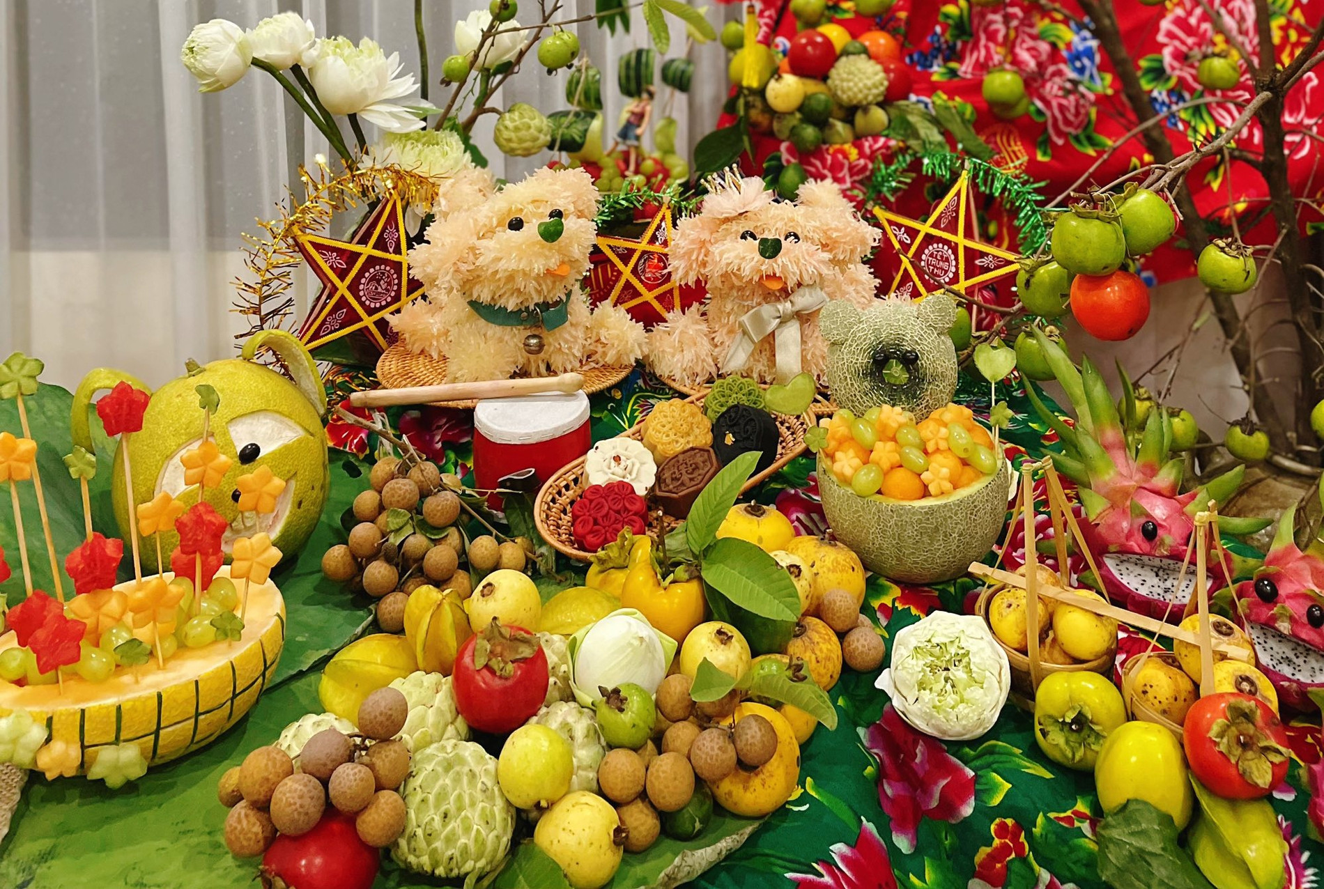 Mâm cúng Rằm tháng 8 năm 2025 chuẩn theo Nghi lễ thờ cúng cổ truyền