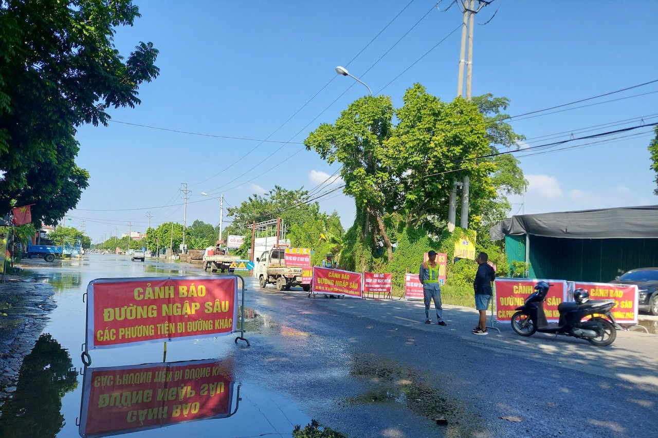 Hà Nội: Bổ sung 20 tỷ đồng cho xã Trung Giã, Đa Phúc khắc phục hậu quả bão lũ