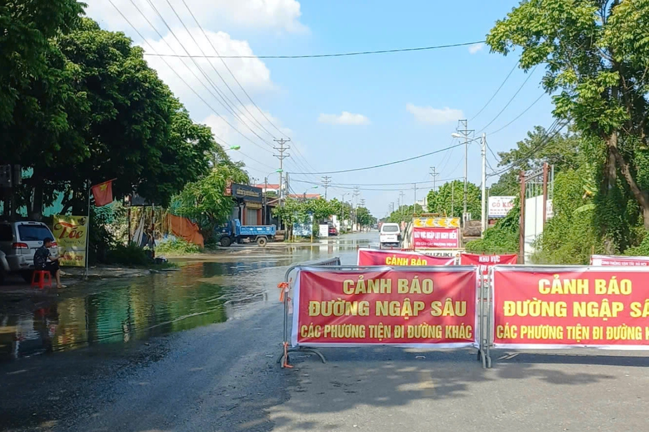 Lũ chia cắt quốc lộ 3, đi từ Hà Nội đến Thái Nguyên, Bắc Ninh theo đường nào?