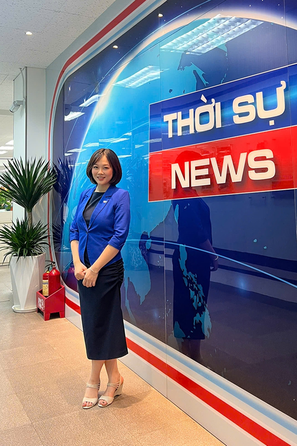 Tâm Trang cùng gia đình