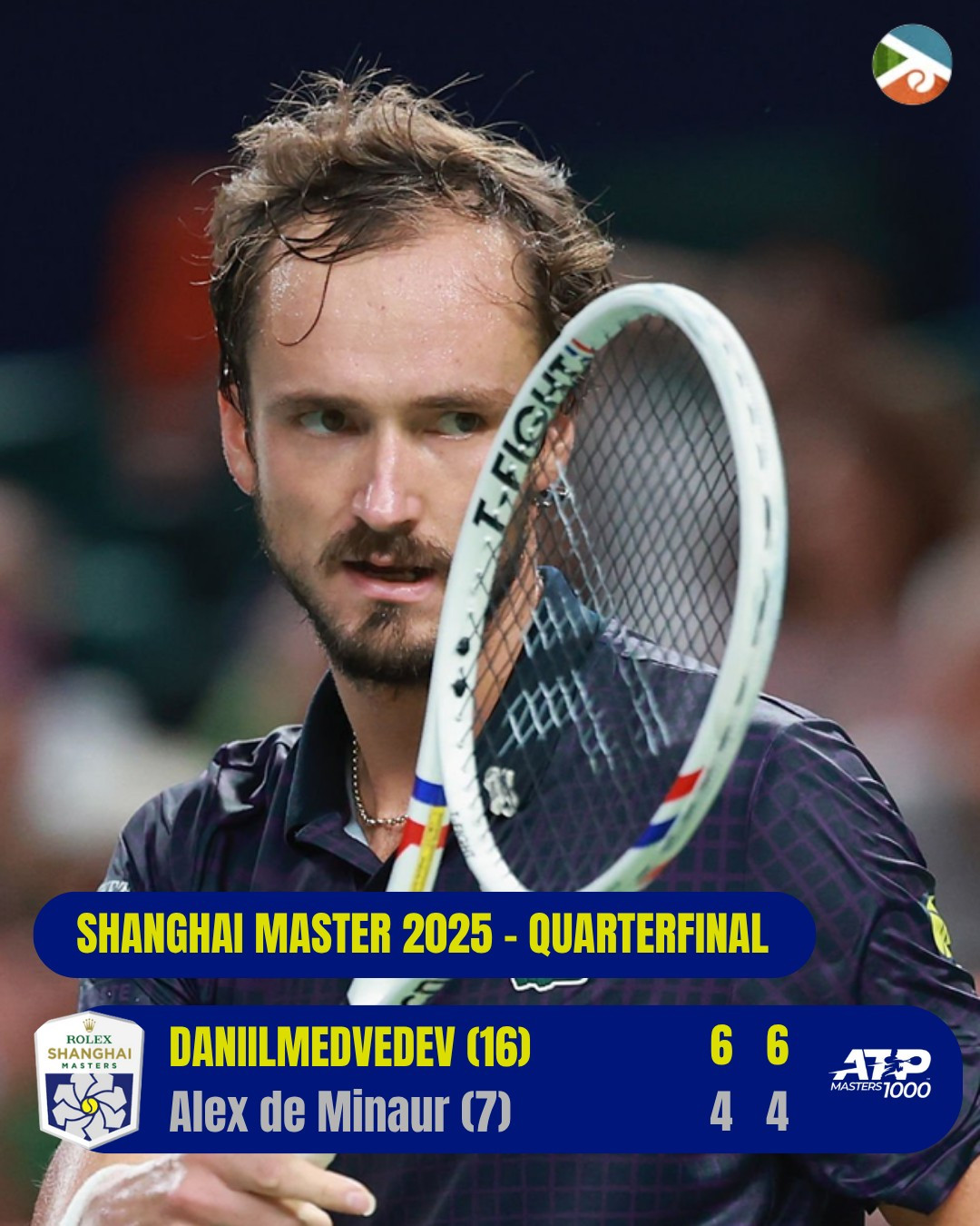 Daniil Medvedev 2 0 Alex de Minaur.jpg