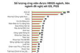 Gần 100 ứng viên bị loại khỏi danh sách xét giáo sư, phó giáo sư