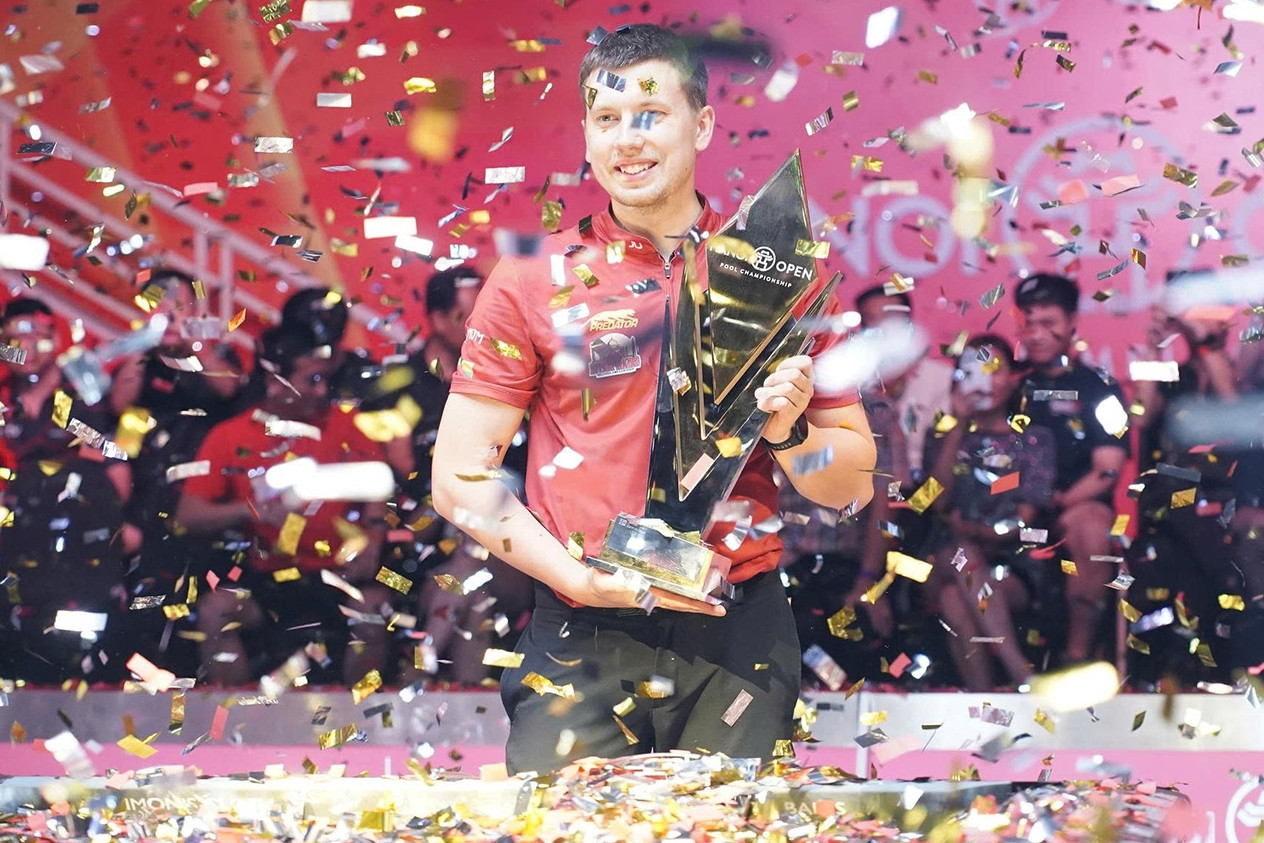 Cơ thủ người Lithuania vô địch Hanoi Open Pool Championship 2025