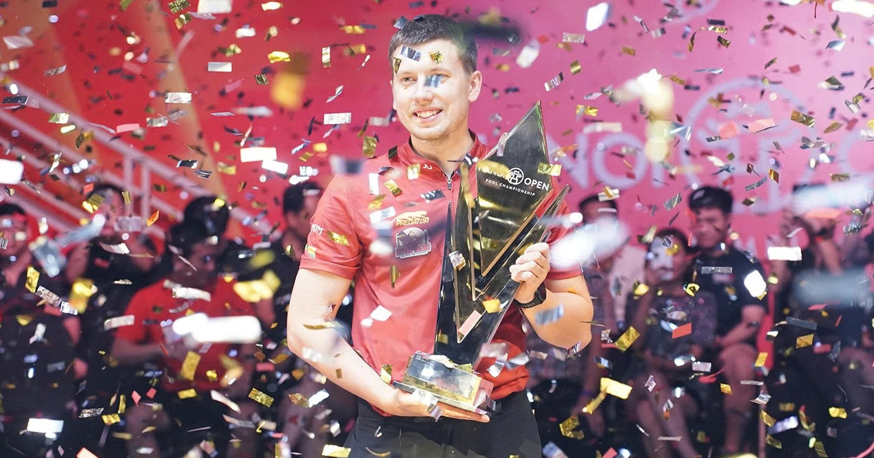 Cơ thủ người Lithuania vô địch Hanoi Open Pool Championship 2025