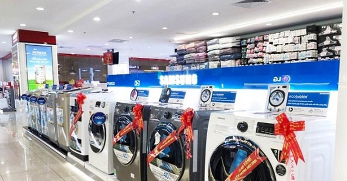 Giá máy giặt giảm một nửa, điều hòa xuống dưới 4 triệu đồng