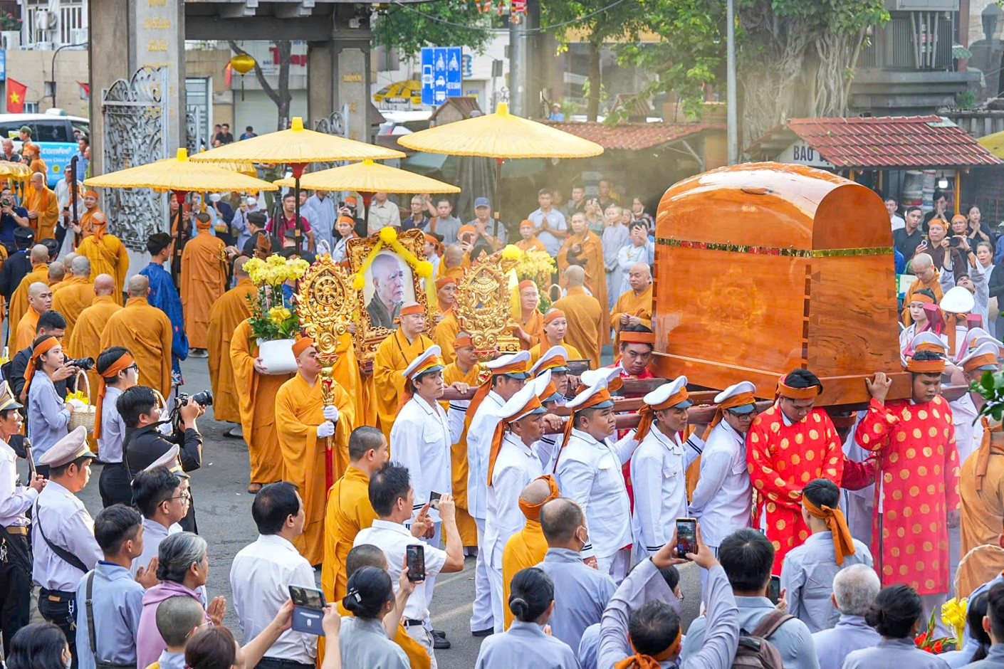 Trang nghiêm lễ truy niệm Trưởng lão Hòa thượng Thích Trí Tịnh