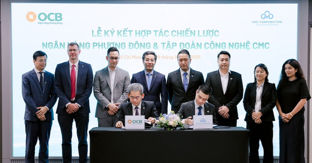 OCB ký kết hợp tác chiến lược cùng Tập đoàn Công nghệ CMC