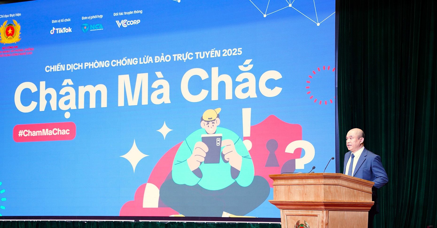 A05 mở chiến dịch “Chống lừa đảo trực tuyến 2025”, báo chí, TikTok, KOL, KOC đồng hành