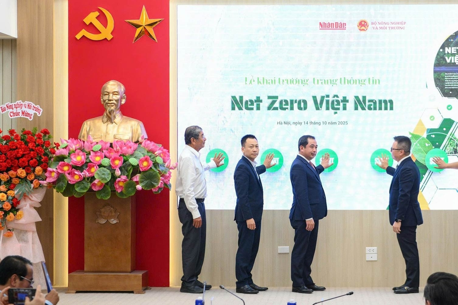 Báo Nhân Dân chính thức ra mắt trang thông tin “Net Zero Việt Nam”