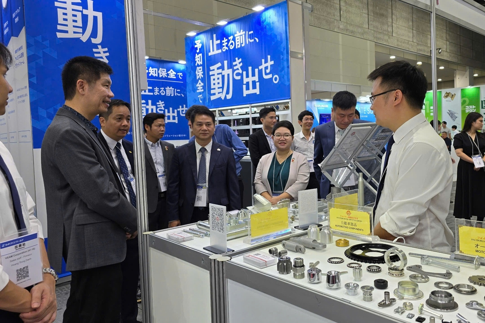 Công tác chuẩn bị cho triển lãm M TECH OSAKA 2025 của đoàn doanh nghiệp Việt