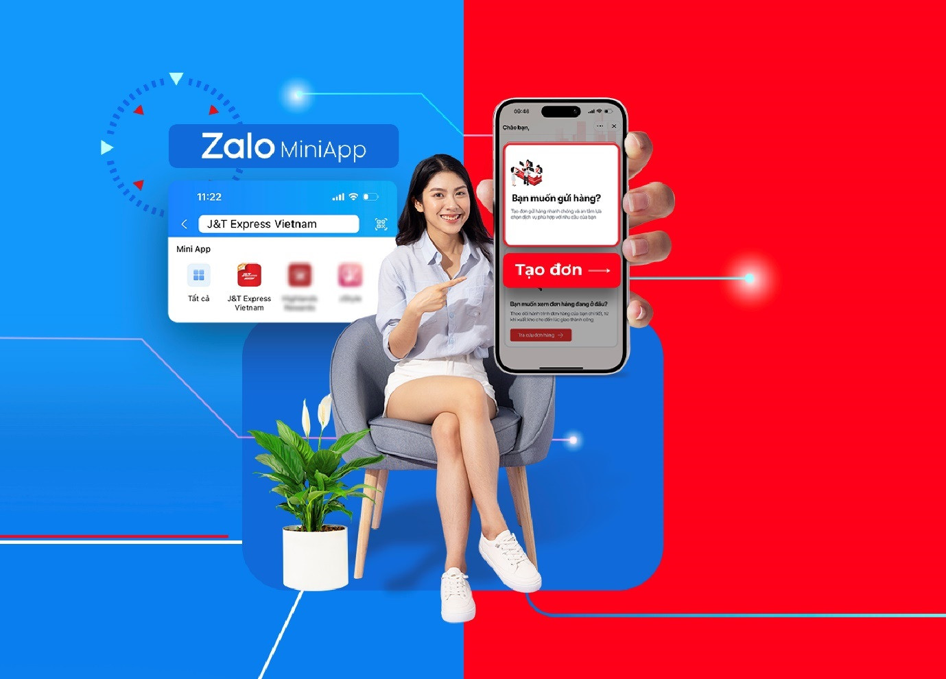 J&T Express ra mắt Mini App trên Zalo