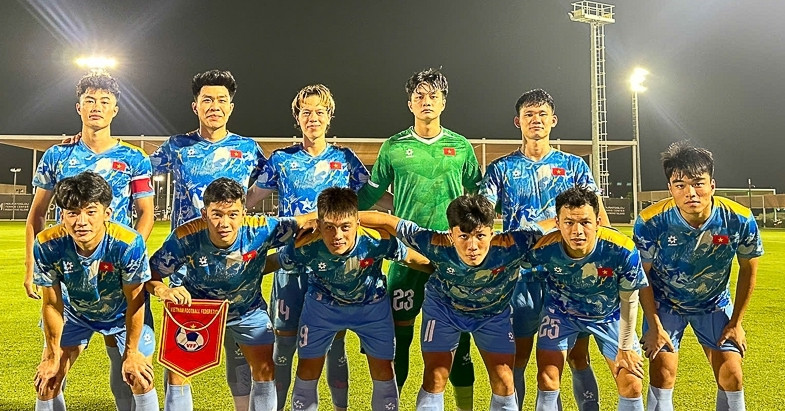 Quốc Việt ghi bàn, U23 Việt Nam thua sát nút U23 Qatar