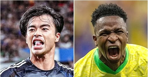 Nhật Bản giành chiến thắng lịch sử trước Brazil