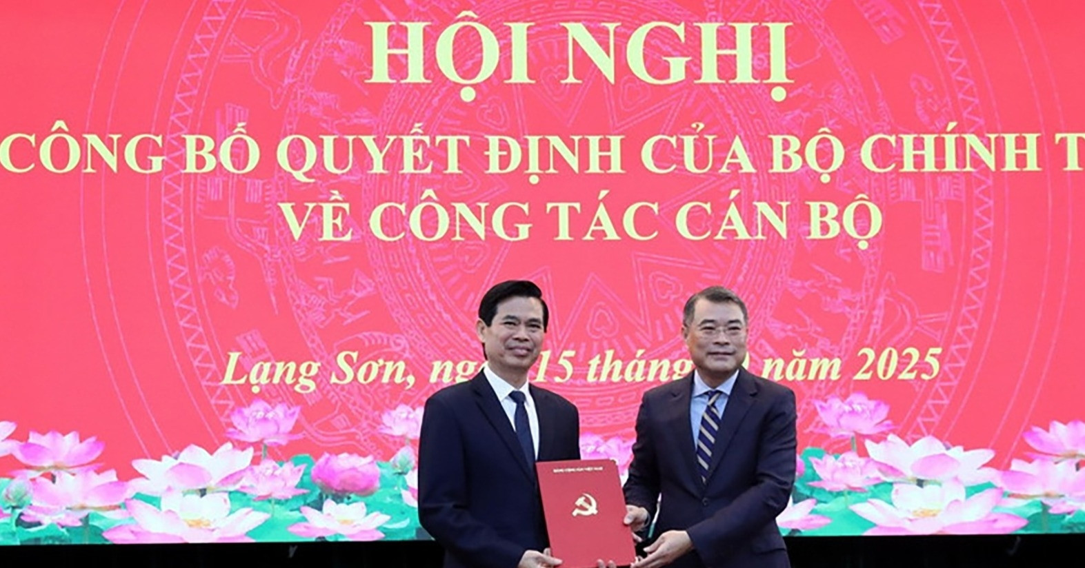 Ông Hoàng Quốc Khánh làm Bí thư Tỉnh ủy Lạng Sơn