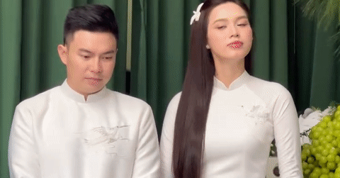 Cận cảnh lễ ăn hỏi của hoa hậu Đỗ Thị Hà và doa...