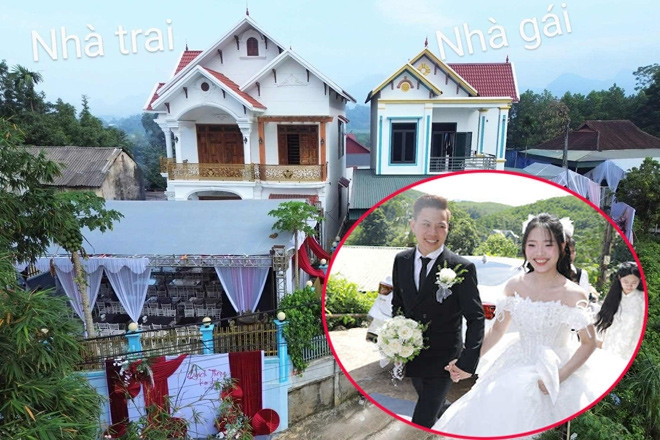 Cặp đôi nhà sát vách ở Phú Thọ cưới nhau, tài xế ‘đau đầu’ chuyện lái xe hoa