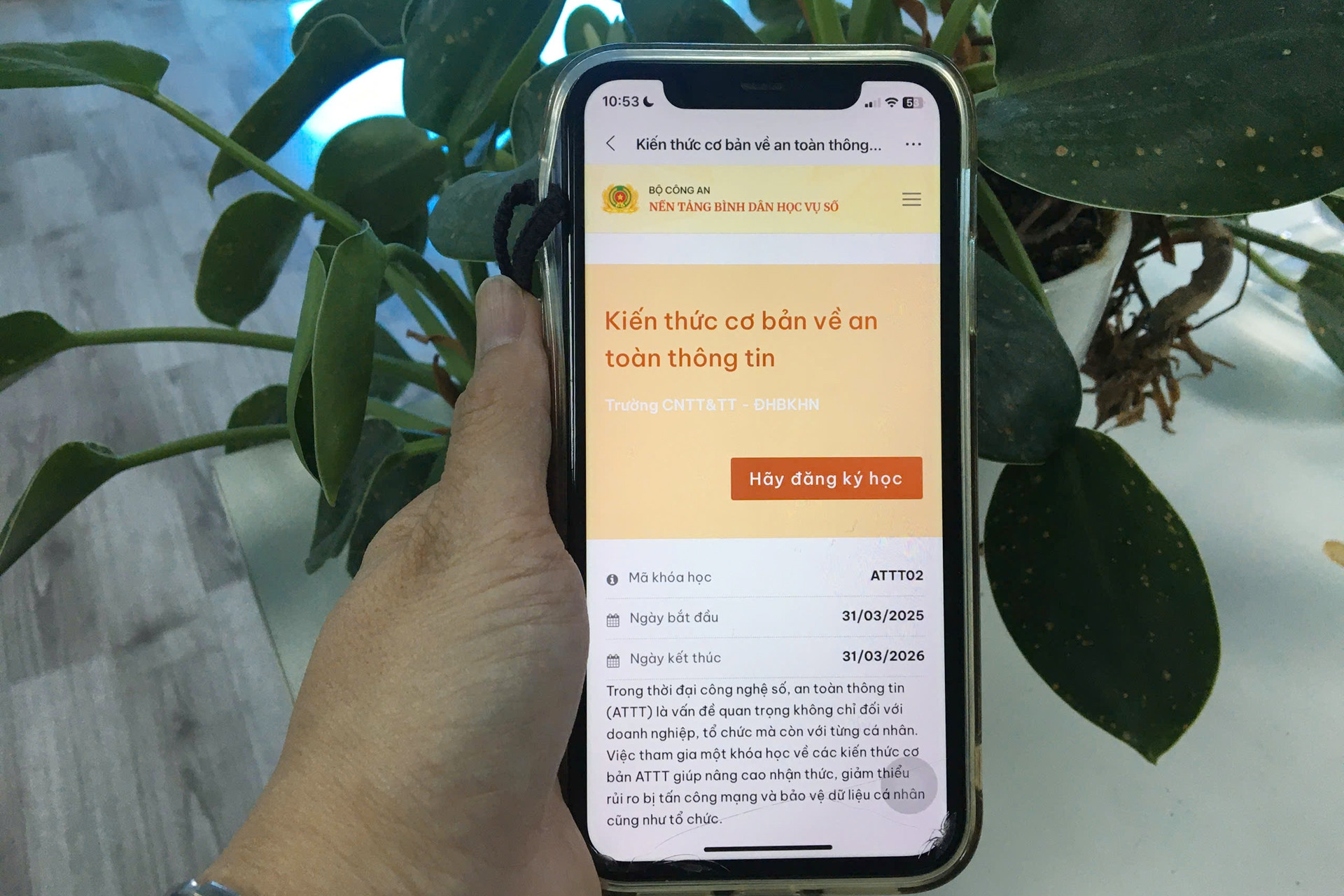 Cung cấp giáo trình để các bộ, tỉnh tập huấn trực tuyến về an toàn thông tin